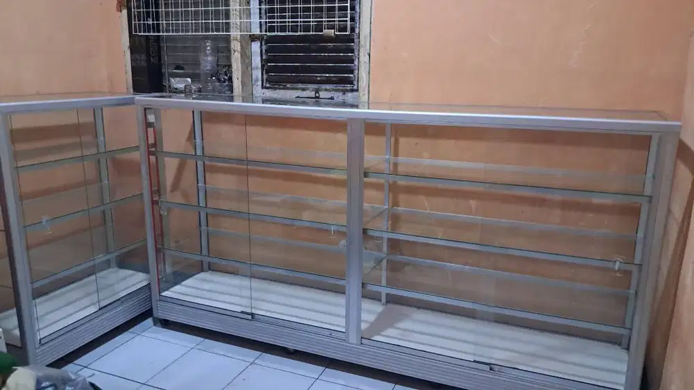 Jual Murah Etalase Plus Roda [2M]