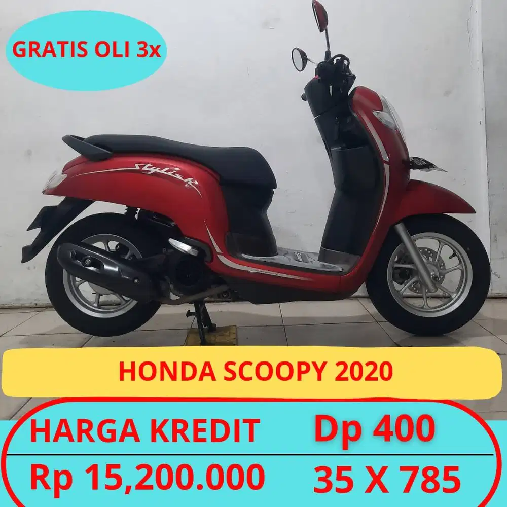 Honda Scoopy 2020 Dp Murah Hanya 400 Ribu