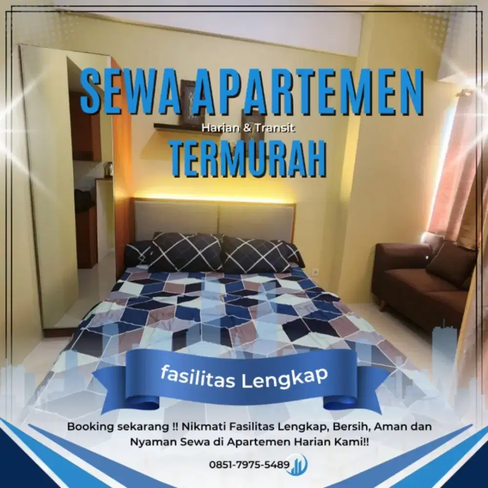 SEWA APARTEMEN HARIAN/TRANSIT BASSURA CITY JAKARTA TIMUR TERMURAH