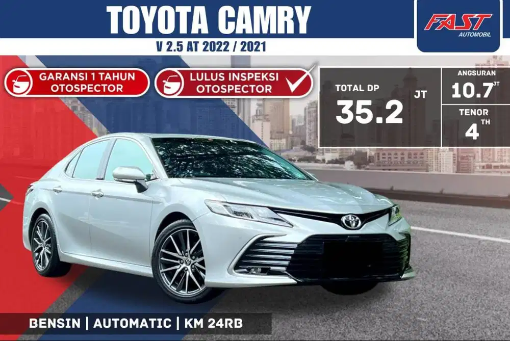 TOYOTA CAMRY V 2022 / 2021 2.5 AT FACELIFT SUNROOF LOW KM.24RB #F3ST