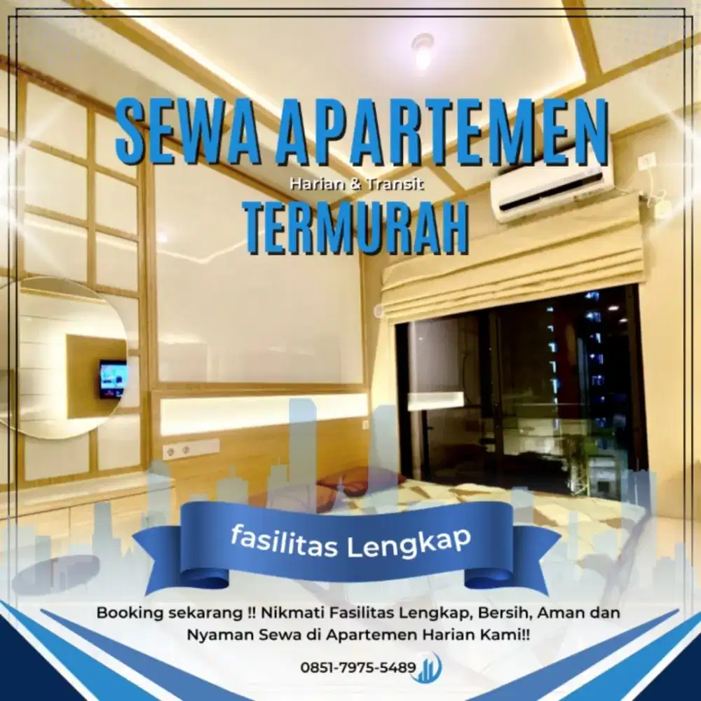SEWA APARTEMEN BASSURA CITY JAKARTA TIMUR HARIAN/TRANSIT TERMURAH