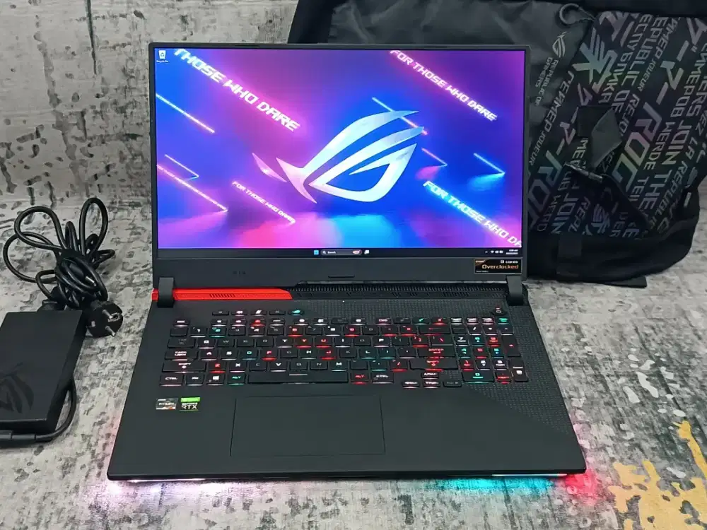 Asus ROG G713QM Ryzen 9-5900HX 16GB 512GB RTX 3060 6GB 130W Like New