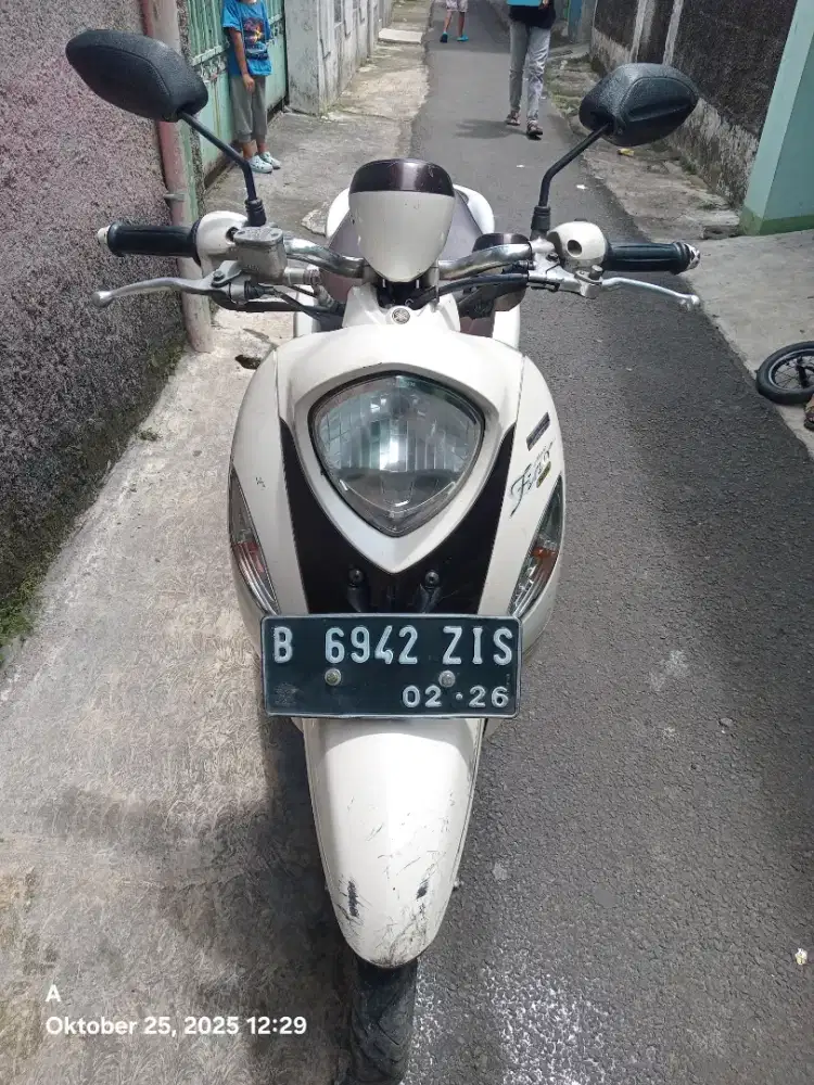Yamaha fino 2016 lengkap siap pakai orisinil
