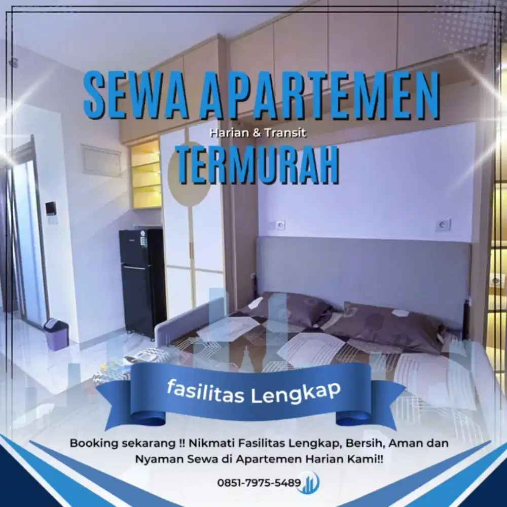 SEWA APARTEMEN JAKARTA PUSAT GREEN PRAMUKA HARIAN/TRANSIT TERMURAH
