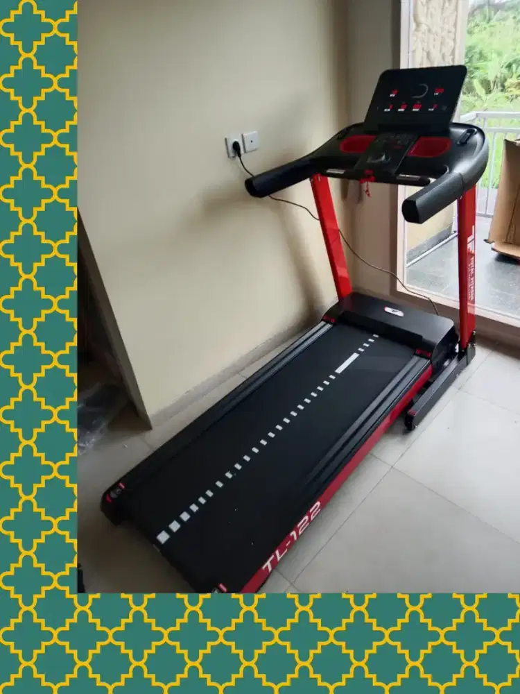 Big treadmill elektrik TL-122 alat kebugaran VJO-694