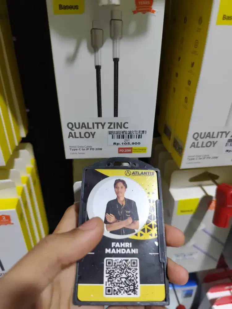 USB BASEUS CAFULE METAL C TO L 20W