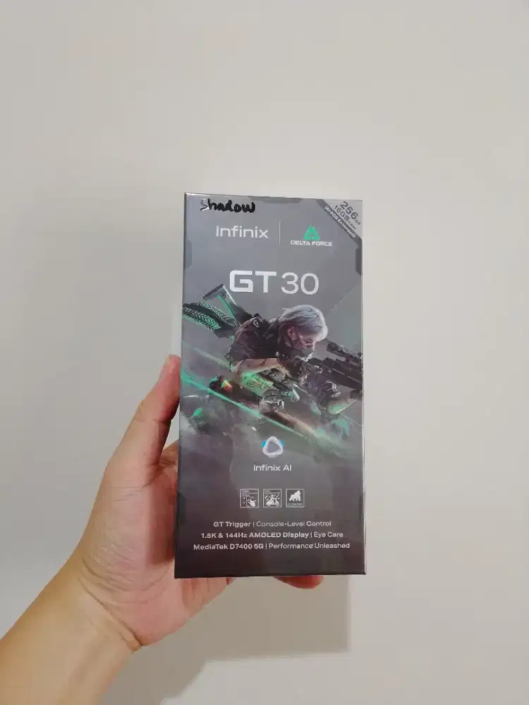 Infinix GT 30 5G 8/256, BARU Garansi Resmi, Bisa COD