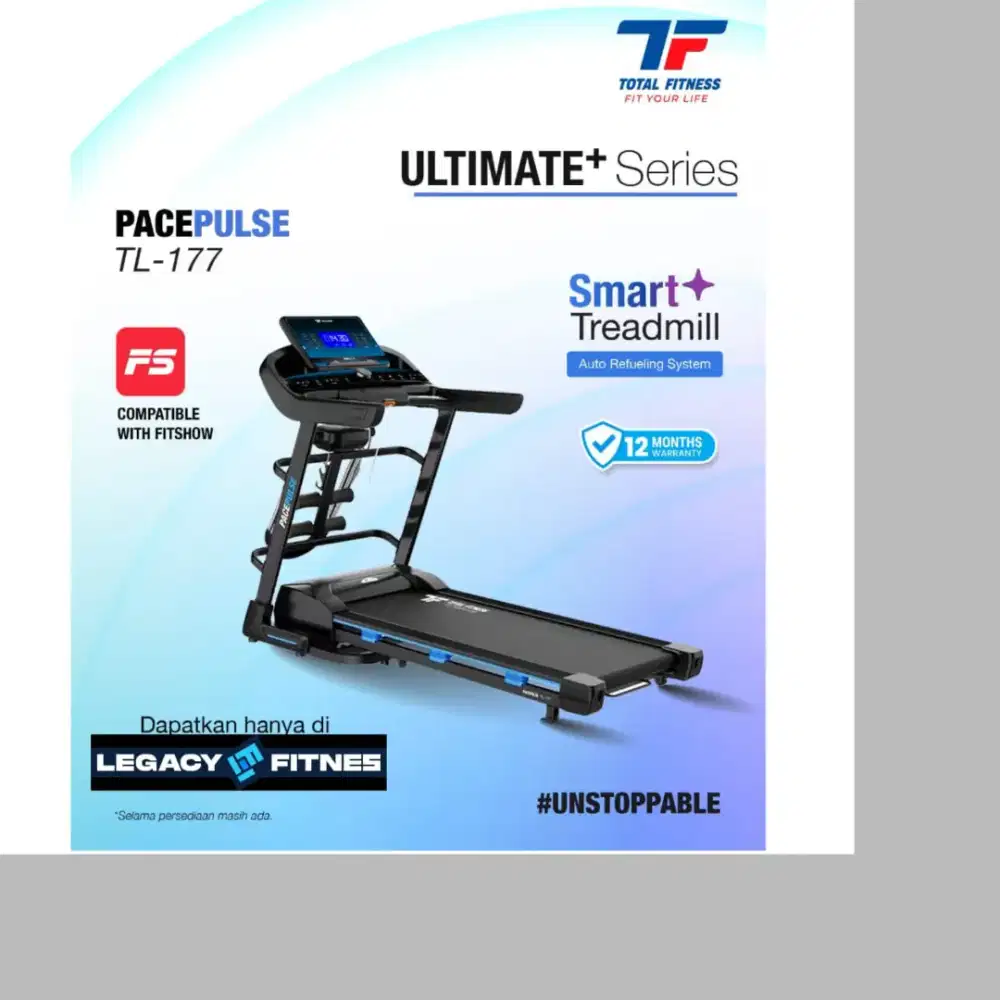 Treadmill elektrik TL-177 alat olahraga JGR-163