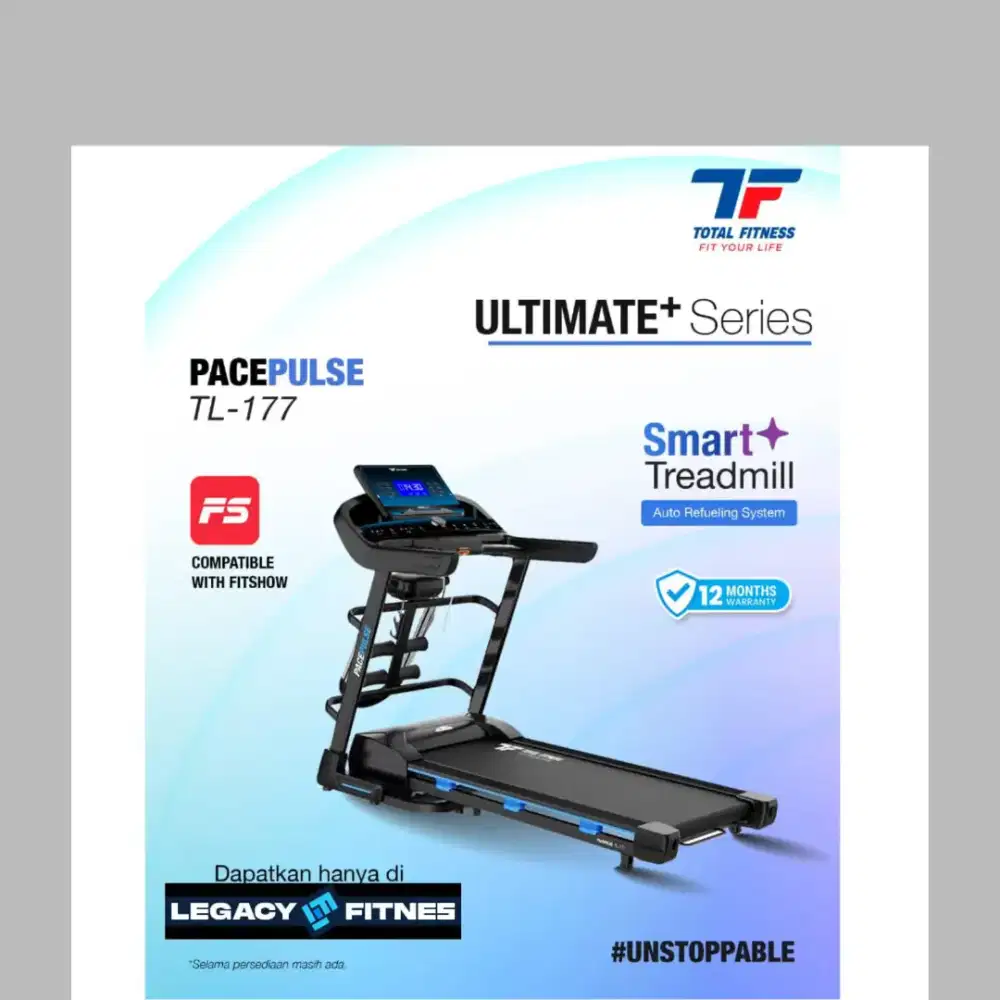 Treadmill elektrik TL-177 alat olahraga JGR-163