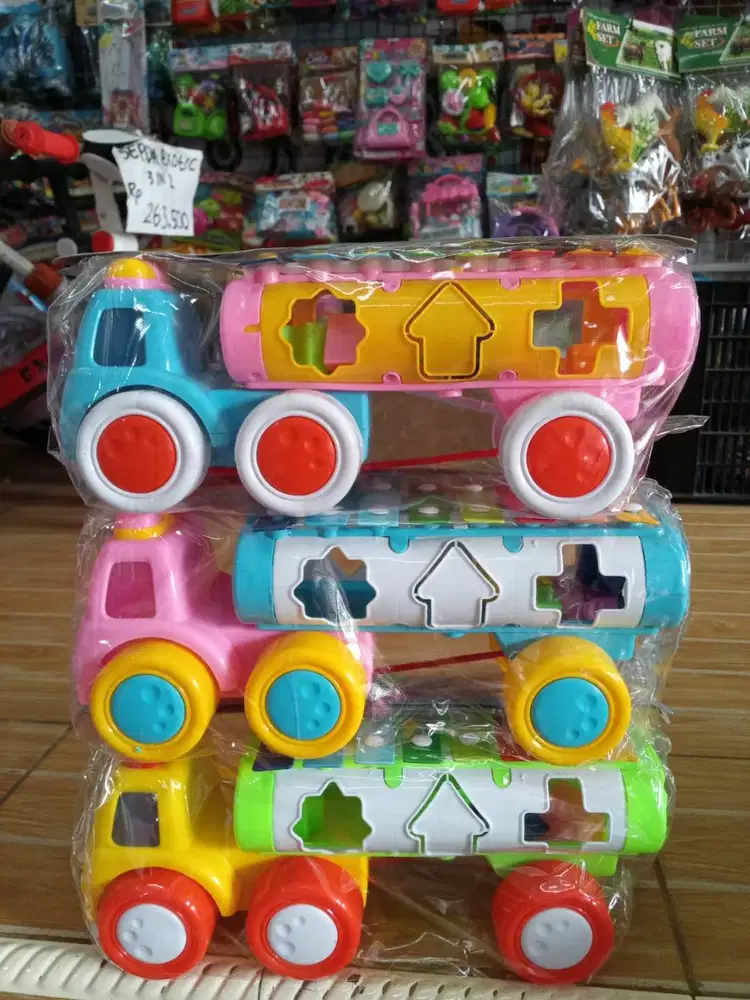 mainan anak truk xylophone