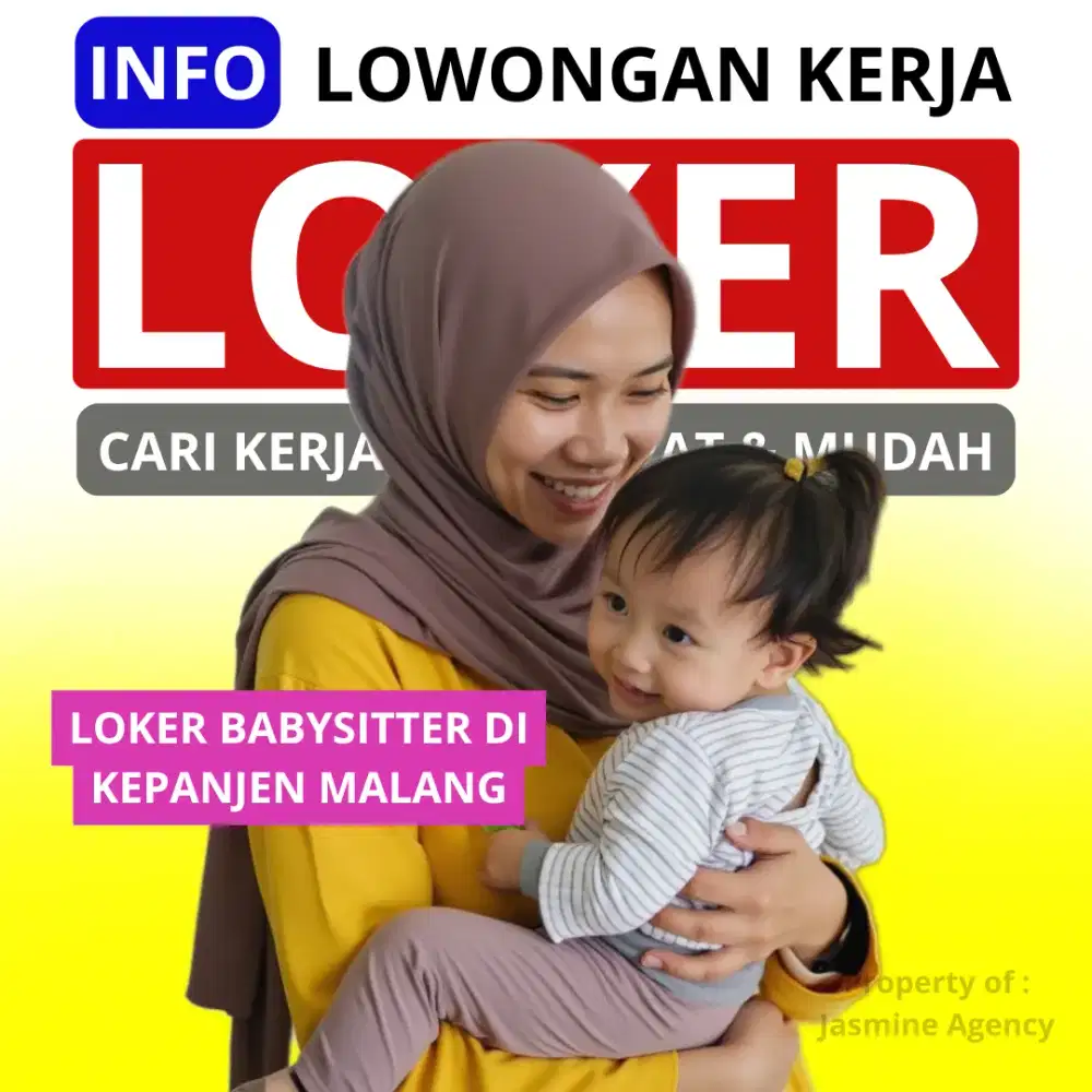 Loker babysitter di malang