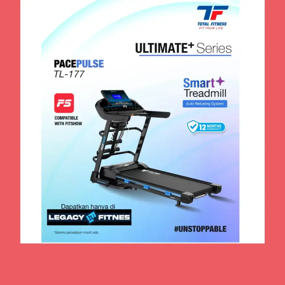 Treadmill elektrik TL-177 alat olahraga JGR-163