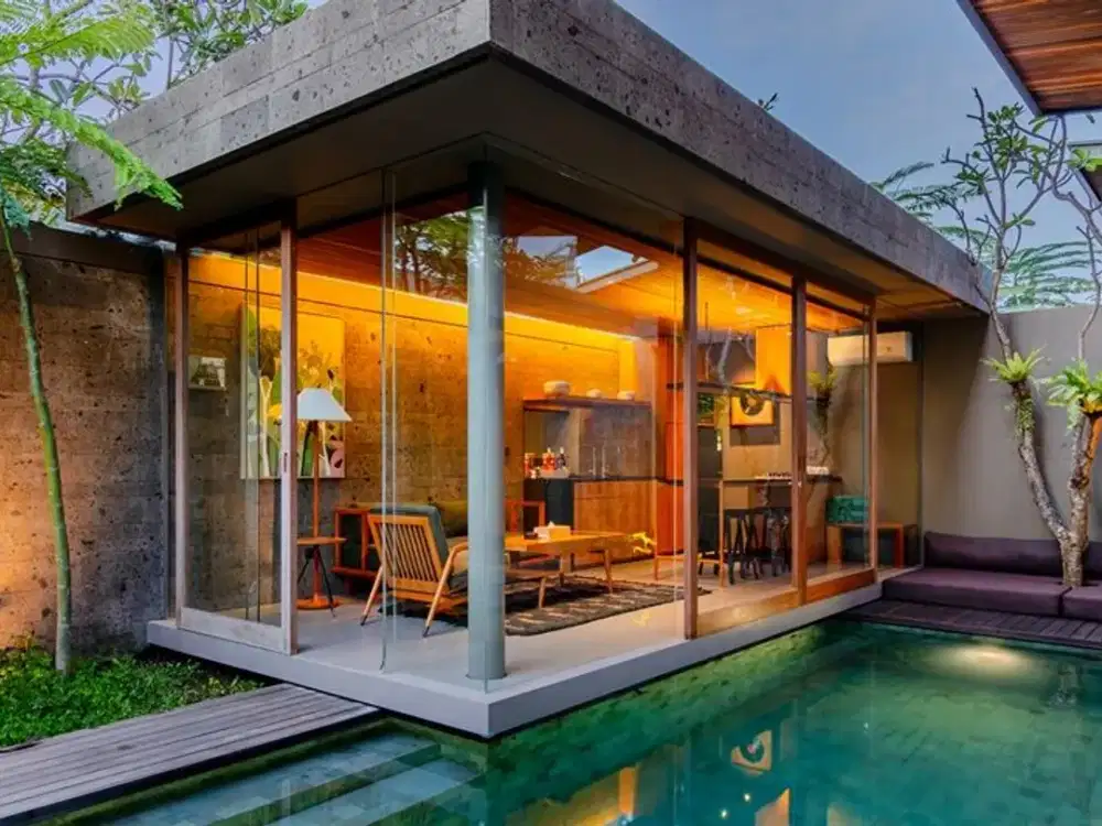 Dijual Vila Tropikal 2-Kamar Tidur di Canggu