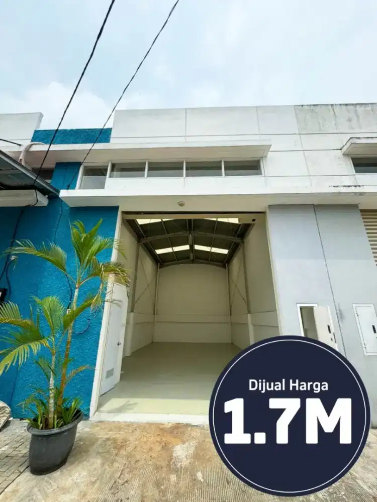 Dijual Cepat Murah Gudang Aeropolis Belakang Bandara Soetta Tangerang