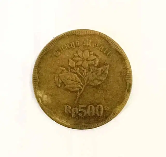 Uang Koin Kuno 500 Rupiah 1991