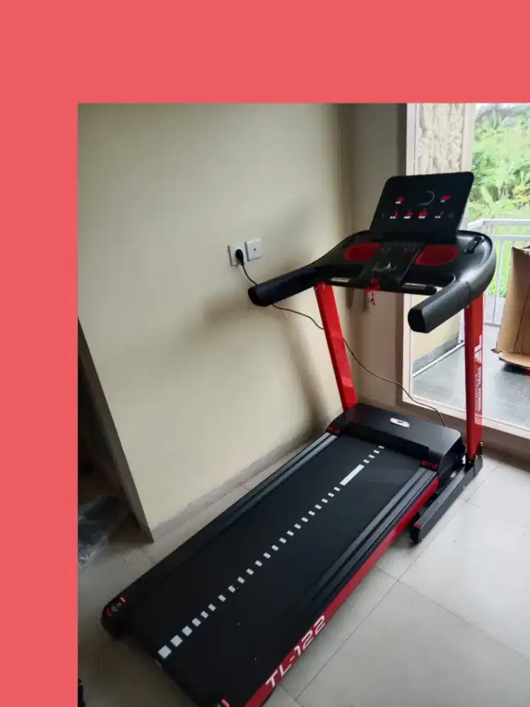 Big treadmill elektrik TL-122 alat kebugaran VJO-694