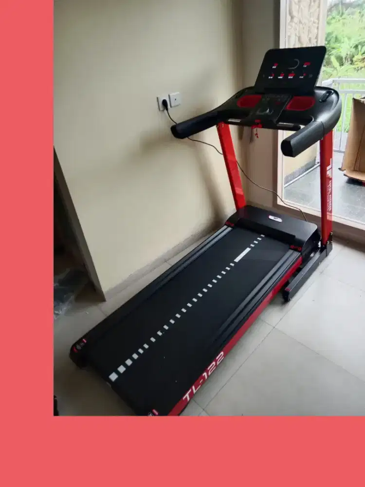 Big treadmill elektrik TL-122 alat kebugaran VJO-694