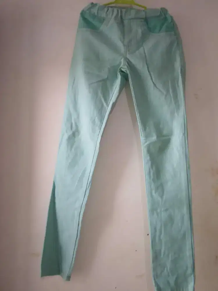 Jegging anak nevada size 9-10 Hijau