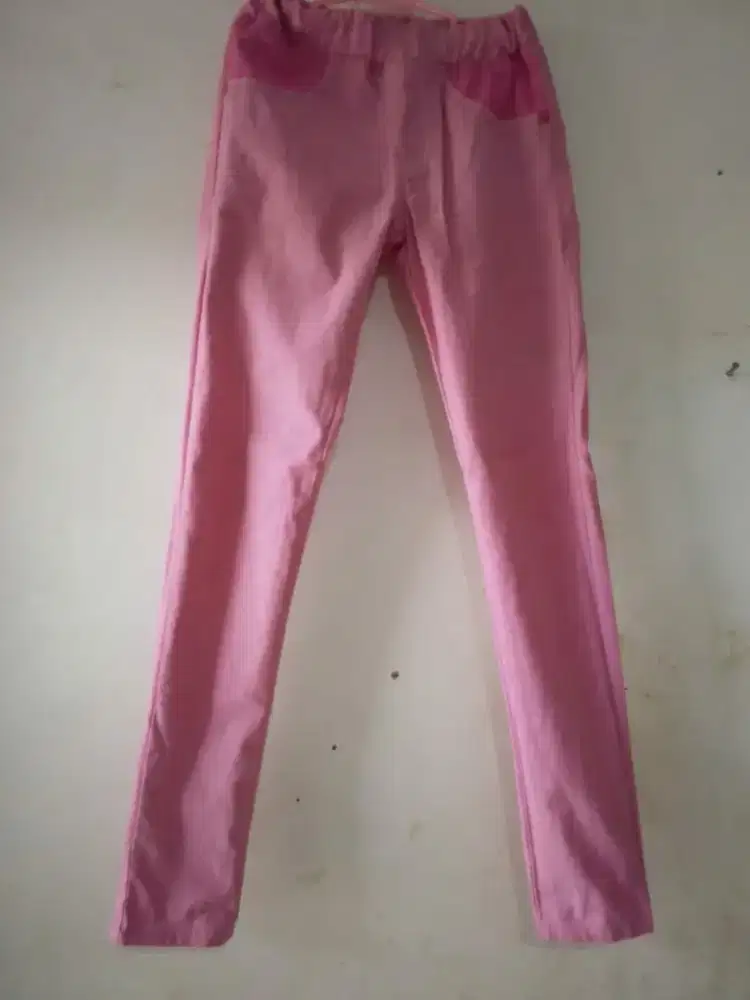 Jegging anak nevada 9-10 pink