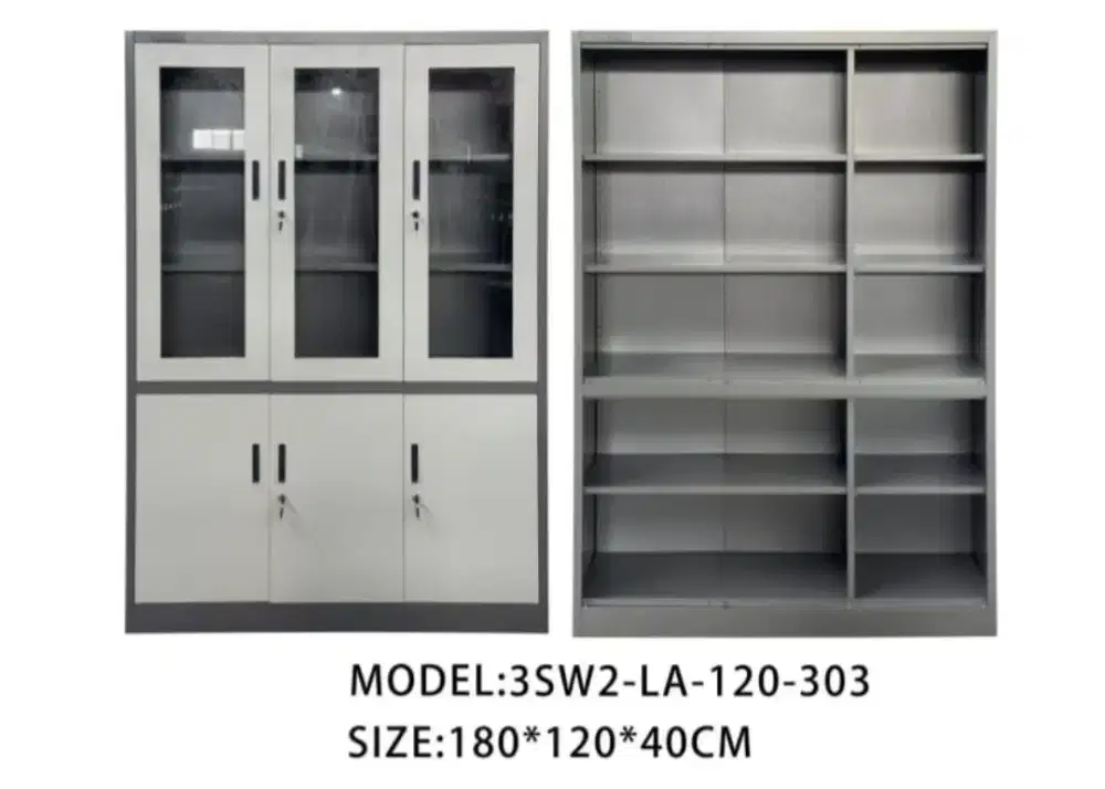 Lemari arsip 3pintu model tarik