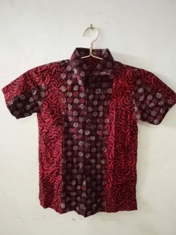 Kemeja batik anak
