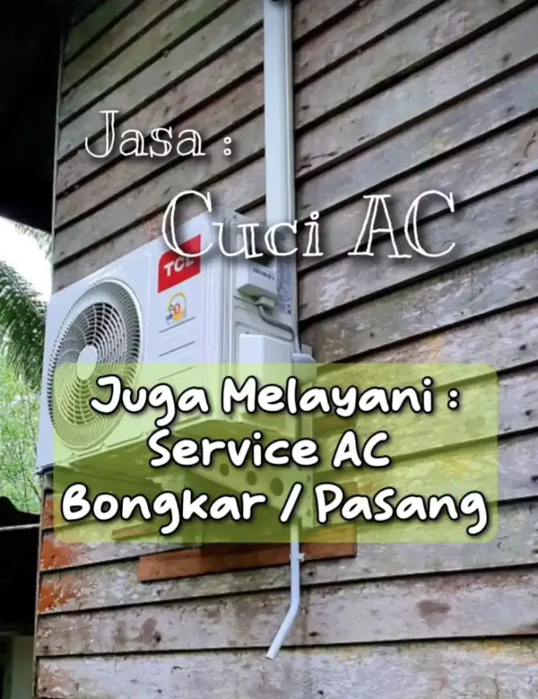 Jasa pasang AC perbaikan kulkas mesin cuci pompa air