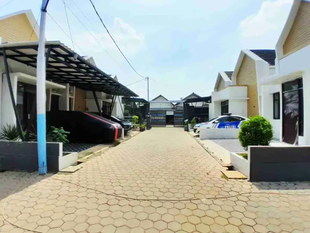 rumah baru 1 lantai lokasi strategis akses mobil