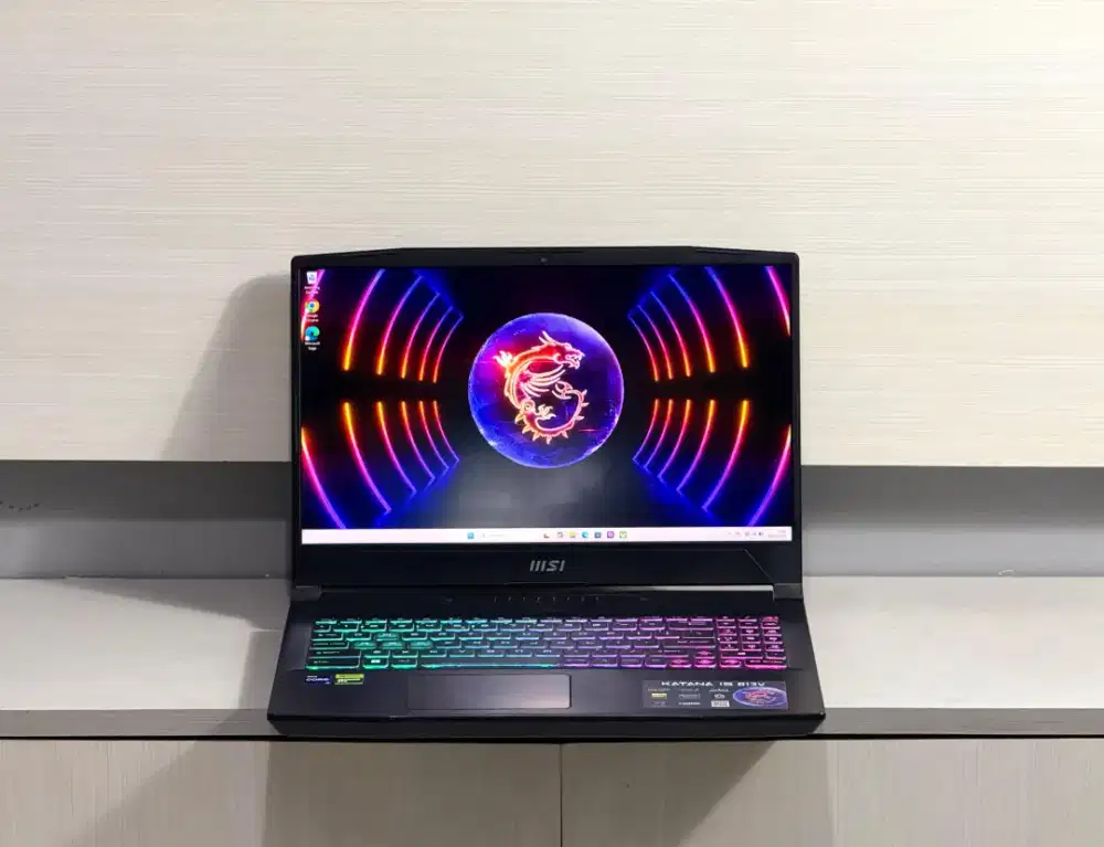 LAPTOP GAMING MSI KATANA AI 15 B13VGK I9-13900H RTX 4070 165Hz