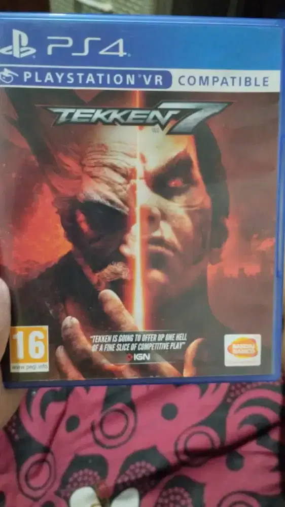 GAMES TEKKEN 7 PS4 ORIGINAL SECOND MULUS