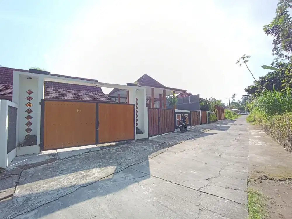 Rumah Full Furnished Lingkungan Asri di Prambanan Legalitas Lengkap, Siap AJB