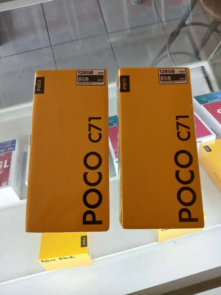 Poco C71 4/128 New garansi resmi TAM 15 bulan