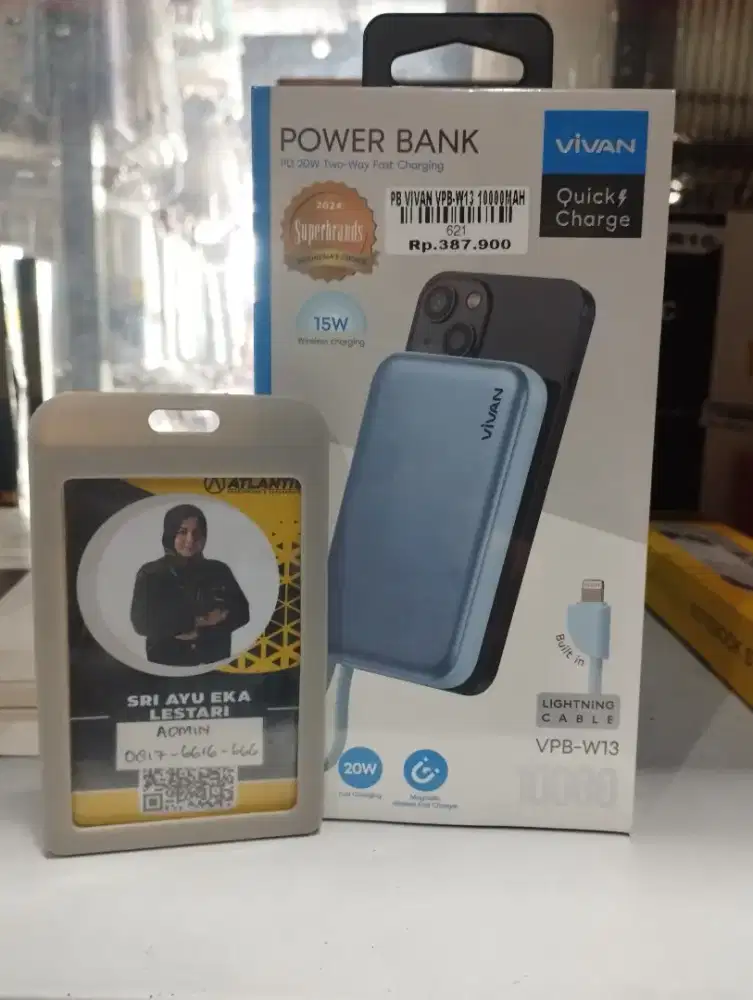 PB VIVAN VPB-W13 10000MAH ATLANTIS DAHSYAT