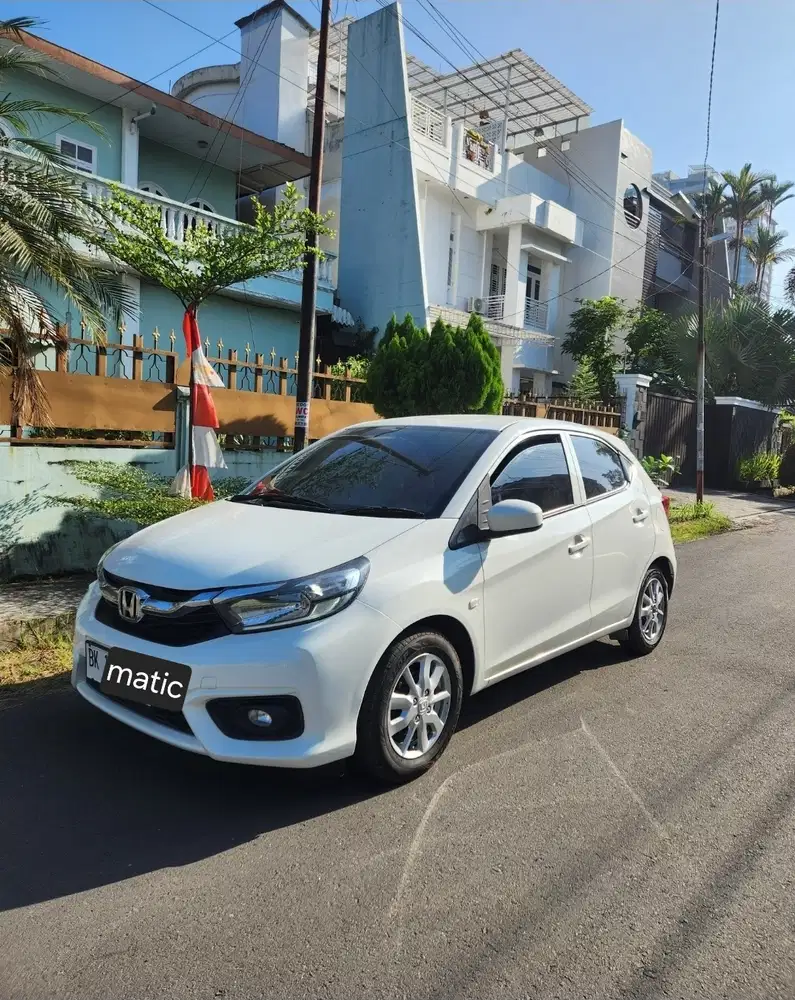 Honda BRIO E matic tahun 2019 pemakaian 2020