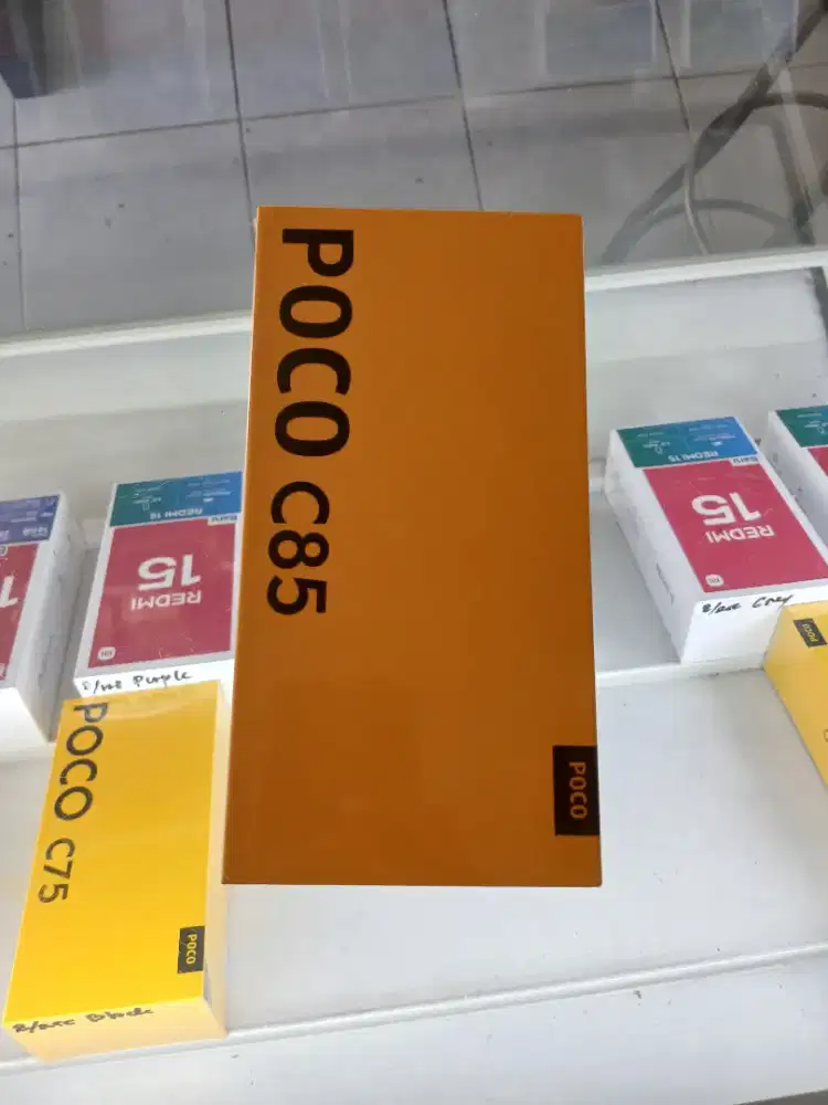 Poco C85 NFC 6/128 New garansi resmi TAM 15 bulan