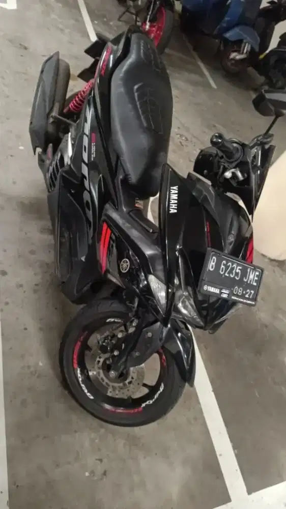 aerox 2017 hitam
