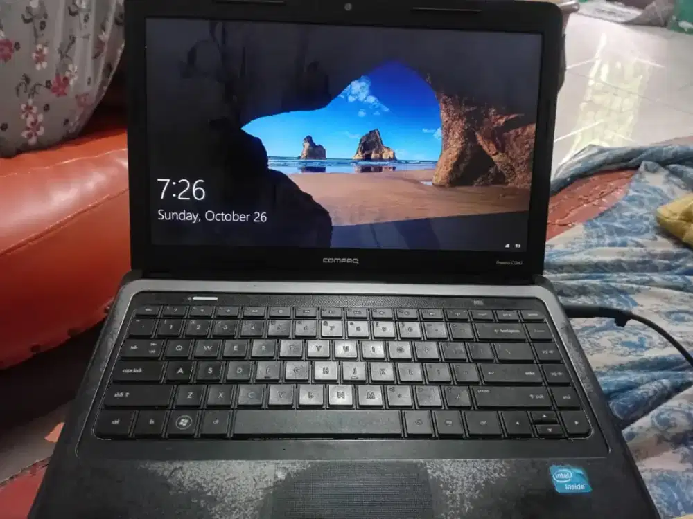 laptop compaq presario cq43 & printer canon fixma E400