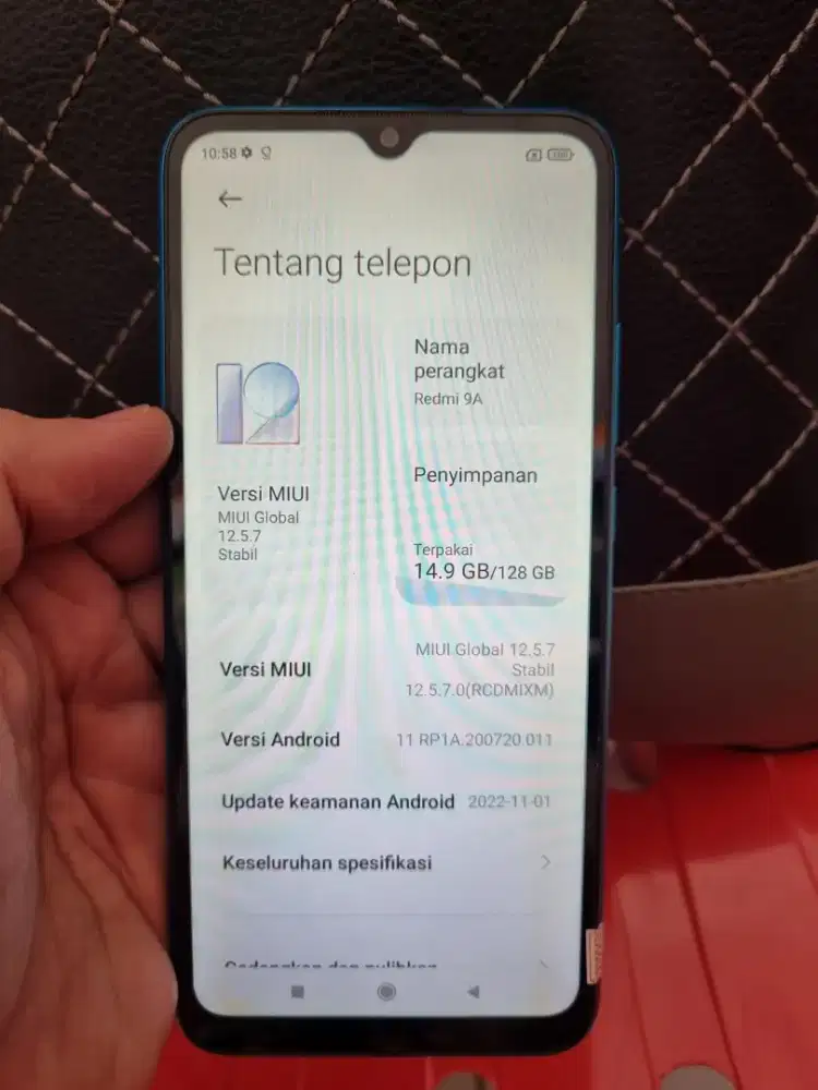Jual redmi 9a mulus