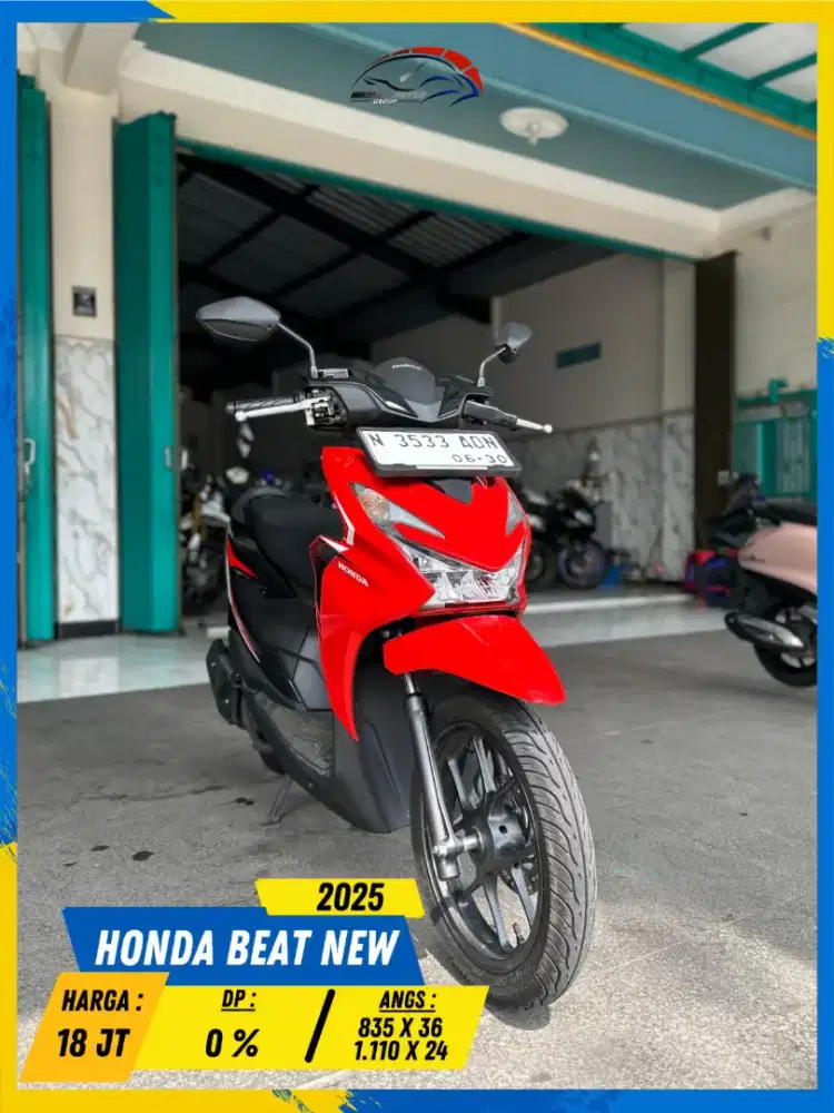 HONDA BEAT NEW 2025 BEKAS RASA BARU BOSSKU HIKMAH MOTOR KEPUH MALANG
