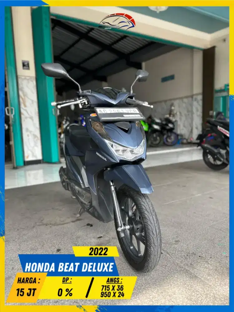 HONDA BEAT DELUXE 2022 PLAT AG NEGO LURR HIKMAH MOTOR KEPUH MALANG