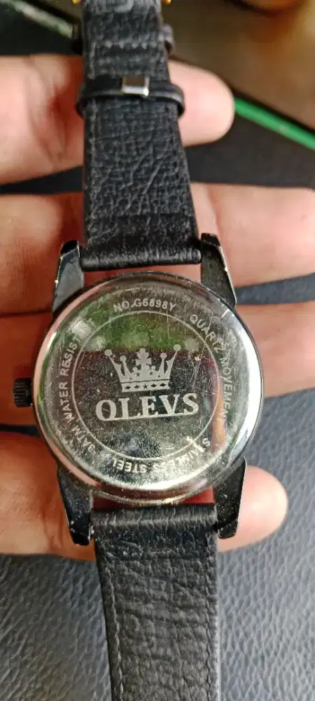 Jam tangan merk olevs mumert bosku