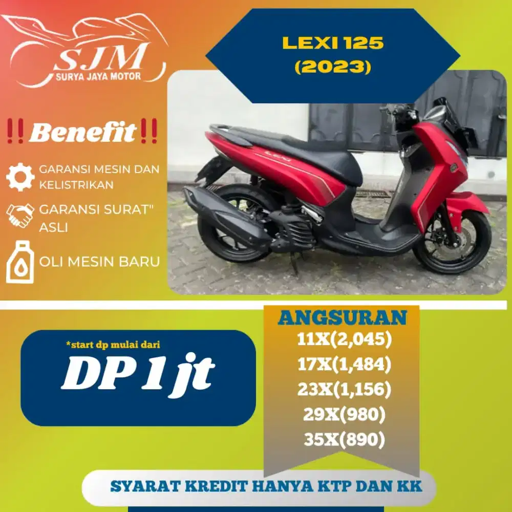 YAMAHA LEXI 125 2023 SUPER MANTAPP