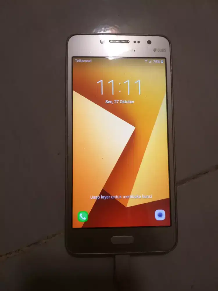 Samsung J2 prime,jaringan 4G,Hp saja,kondisi normal ori.