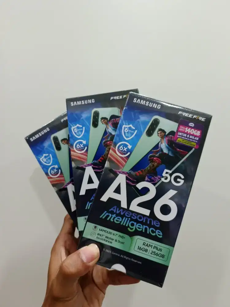 Samsung A26 5G 8/256 New garansi resmi SEIN 1 tahun