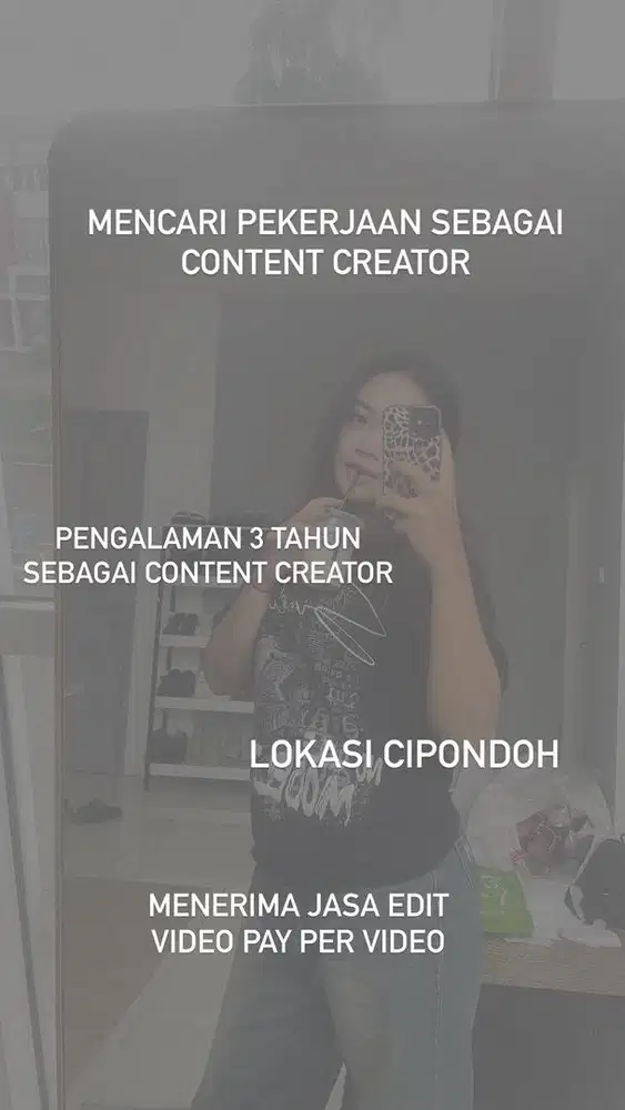 Mencari lowongan content creator