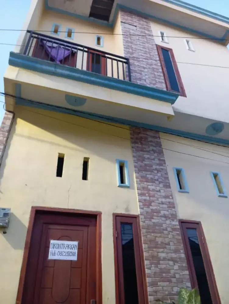 Disewakan rumah 2 lt LB 50m2 dekat suramadu