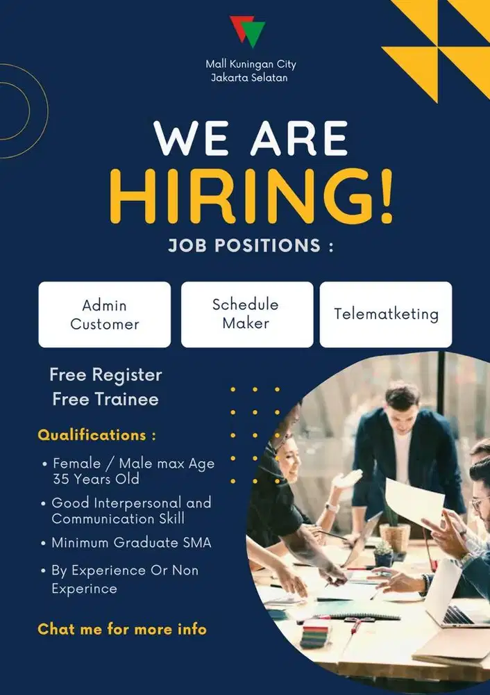 INFO LOKER JAKSEL FREE…