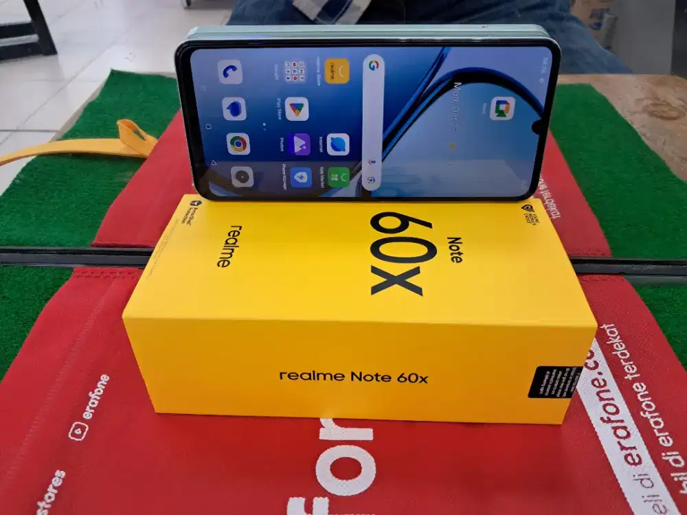 Realme Note 60X Ram 4/64 gb mulus lengkap normal