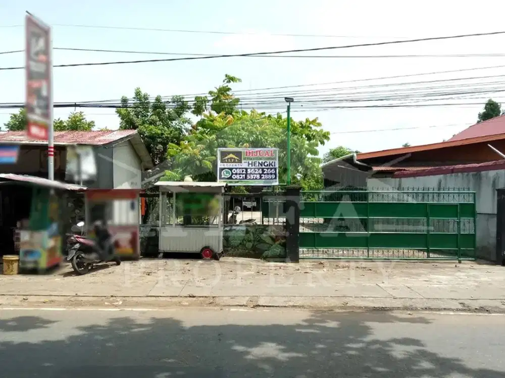 Dijual Tanah Strategis Tepi Jalan Utama Ampera Pontianak