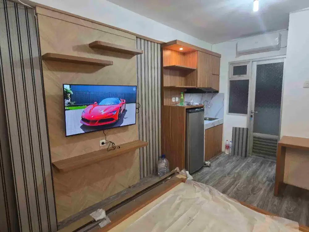 Sewa Murah Gading Nias Emerald Studio furnish hanya 2,375jt per bulan