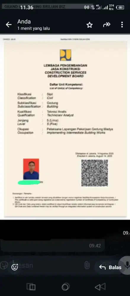 DIBUTUHKAN KHUSUS LAKI-LAKI UNTUK BUAT Sertifikat Kerja